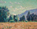 Pontcharra, valle dell'Isère, il monte Granier sullo sfondo - Armand Guillaumin — vista dell’opera