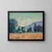 Pontcharra, valle dell'Isère, il monte Granier sullo sfondo - Armand Guillaumin — quadro incorniciato alla parete