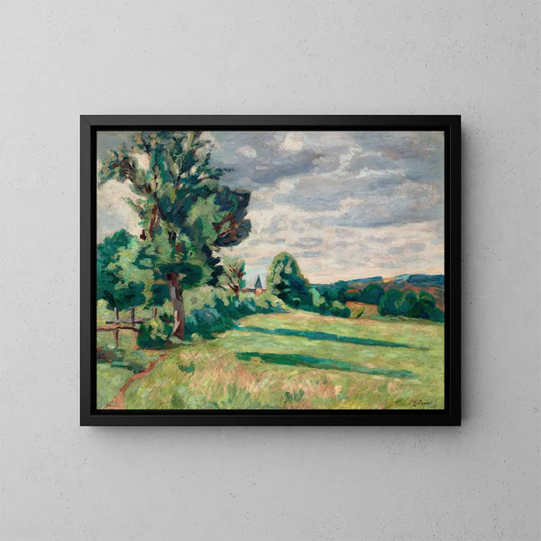 Pâturages des granges de Crozant - Armand Guillaumin — quadro incorniciato alla parete