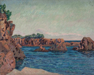 Rochers d'Agay - Armand Guillaumin — vista dell’opera
