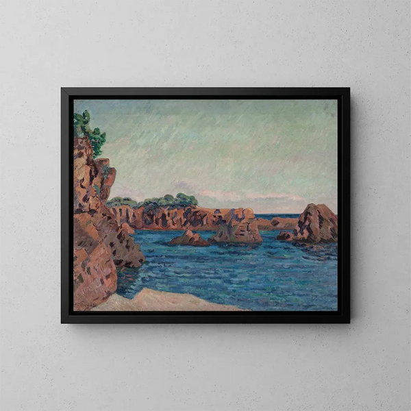 Rochers d'Agay - Armand Guillaumin — quadro incorniciato alla parete