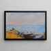Bord de mer à Saint-Palais - Armand Guillaumin — quadro incorniciato alla parete