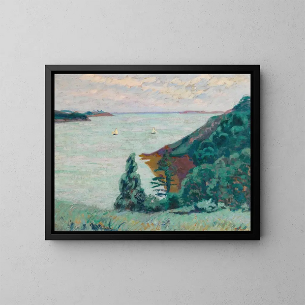 Saint-Servan - Armand Guillaumin — quadro incorniciato alla parete