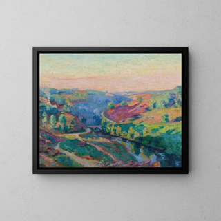 Vallée de la Creuse - Armand Guillaumin — quadro incorniciato alla parete