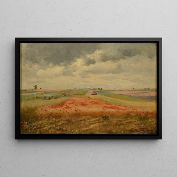 Armand Gury - Champ dorge et de coquelicots Pontgivart.webp