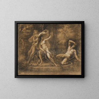 Diane e Atteone - Armand Point — quadro incorniciato alla parete