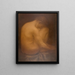Uomo nudo seduto - Armand Rassenfosse — quadro incorniciato alla parete