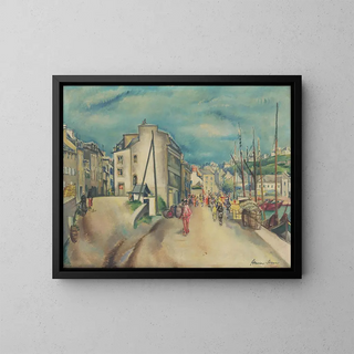 Port d'Audierne - Armin Stern — quadro incorniciato alla parete