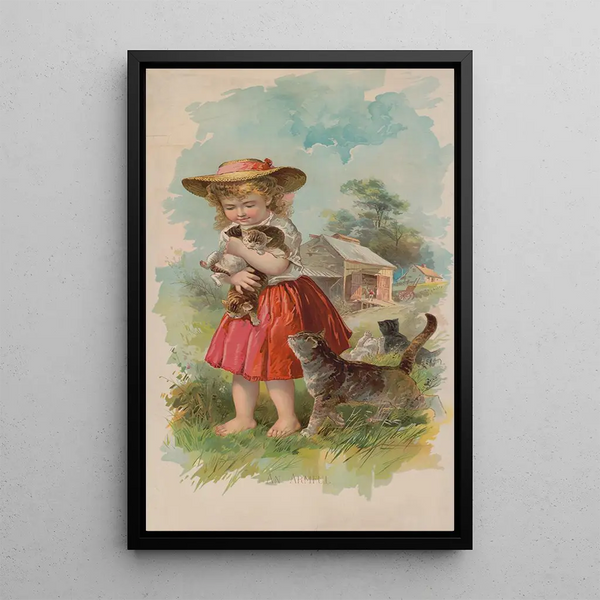Un bras chargé - Armstrong & Co. Lith. — quadro incorniciato alla parete