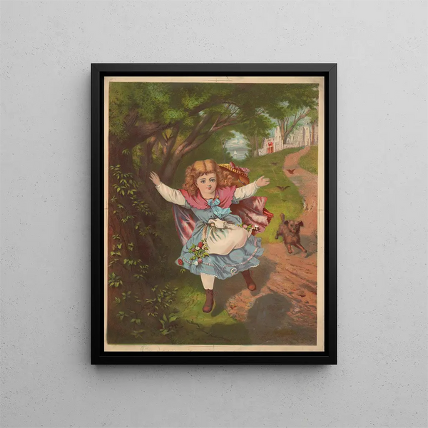 Papa arrive - Armstrong & Co. Lith. — quadro incorniciato alla parete