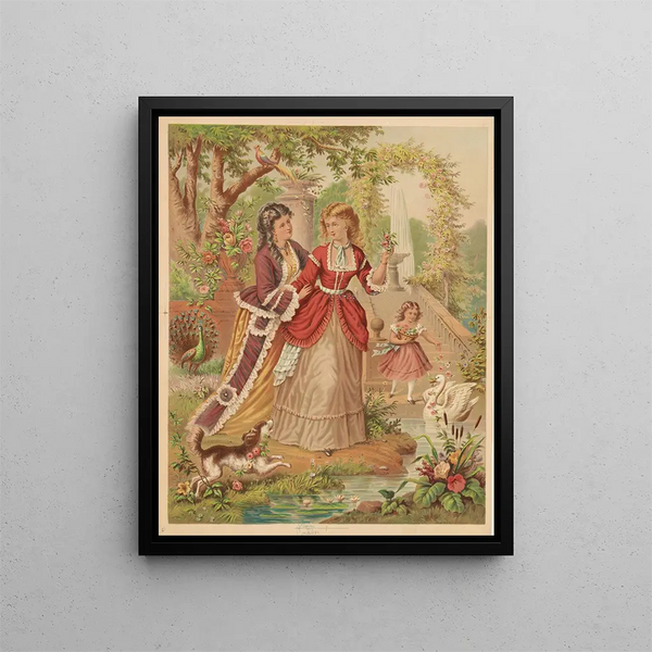 Estate - Armstrong & Co. Lith. — quadro incorniciato alla parete