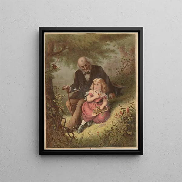 Ombre di luce - Armstrong & Co. Lith. — quadro incorniciato alla parete