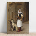 Riproduzione del dipinto Arnaut e due whippets - Jean-Léon Gérôme