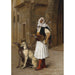 Riproduzione del dipinto Arnaut e due whippets - Jean-Léon Gérôme