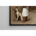 Riproduzione del dipinto Arnaut e due whippets - Jean-Léon Gérôme