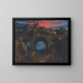 Bataille sur le pont - Arnold Böcklin — quadro incorniciato alla parete