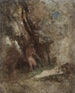 Fauna e ninfa nei boschi - Arnold Böcklin — vista dell’opera