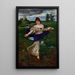 Flore dispersant des fleurs - Arnold Böcklin — quadro incorniciato alla parete