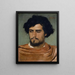 Tête d'un Romain - Arnold Böcklin — quadro incorniciato alla parete