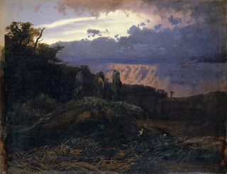 Le Dolmen - Arnold Böcklin — vista dell’opera