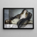 Madeleine in lutto sul Corpo di Cristo - Arnold Böcklin — quadro incorniciato alla parete