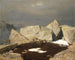 Paesaggio montano con stambecco - Arnold Böcklin — vista dell’opera