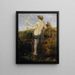 Nymphe alla corna dell'abbondanza - Arnold Böcklin — quadro incorniciato alla parete