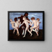 Pan dansant avec des enfants - Arnold Böcklin — quadro incorniciato alla parete