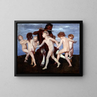 Arnold Bcklin - Pan Dancing with Children.webp