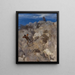Pan effraye un berger terrifié e in preda al panico - Arnold Böcklin — quadro incorniciato alla parete