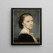 Ritratto di Anna Elisabeth Burckhardt-Brenner - Arnold Böcklin — quadro incorniciato alla parete
