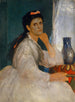 Ritratto di Clara Böcklin, figlia maggiore dell'artista - Arnold Böcklin — vista dell’opera