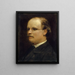 Ritratto del professore Fritz Burckhardt-Brenner - Arnold Böcklin — quadro incorniciato alla parete