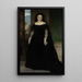Riproduzione del dipinto Ritratto dell'attrice Fanny Janauschek - Arnold Böcklin