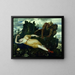 Diane addormentata sorvegliata da due fauni - Arnold Böcklin — quadro incorniciato alla parete