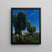 Giornata d'estate - Arnold Böcklin — quadro incorniciato alla parete