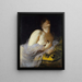 La morte di Cleopattra - Arnold Böcklin — quadro incorniciato alla parete