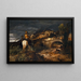 La marche des Goths - Arnold Böcklin — quadro incorniciato alla parete