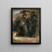 Venere abbandonata - Arnold Böcklin — quadro incorniciato alla parete