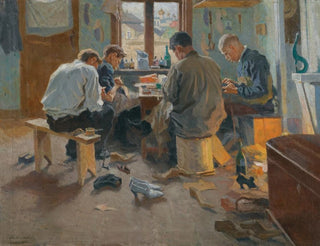 Arnold Borisovich Lakhovsky - The Shoemakers.webp