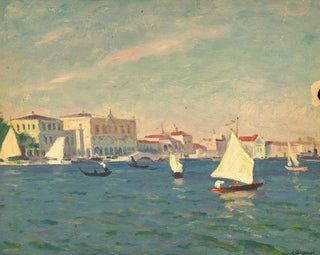 Arnold Borisovich Lakhovsky - View of Venice.webp