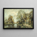 Paesaggio autunnale - Arnold Marc Gorter — quadro incorniciato alla parete