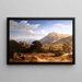 Paesaggio nelle montagne Sabine - Arnold Overbeck — quadro incorniciato alla parete