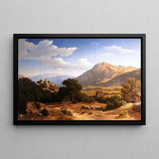 Arnold Overbeck - Landscape in the Sabine Mountains.webp