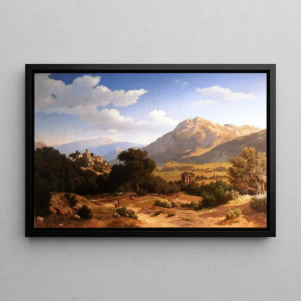 Arnold Overbeck - Landscape in the Sabine Mountains.webp