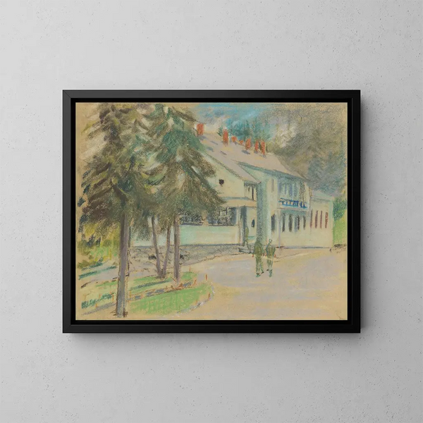 Caserma - Arnold Peter Weisz-Kubínčan — quadro incorniciato alla parete