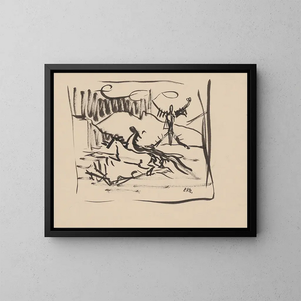 Kone - Arnold Peter Weisz-Kubínčan — quadro incorniciato alla parete