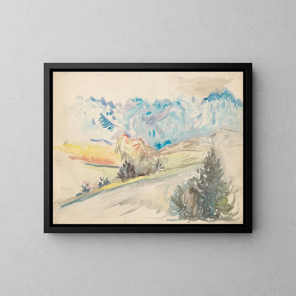 Allée - Arnold Peter Weisz-Kubínčan — quadro incorniciato alla parete