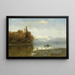Al lago di Starnberg - Arnold Steffan — quadro incorniciato alla parete