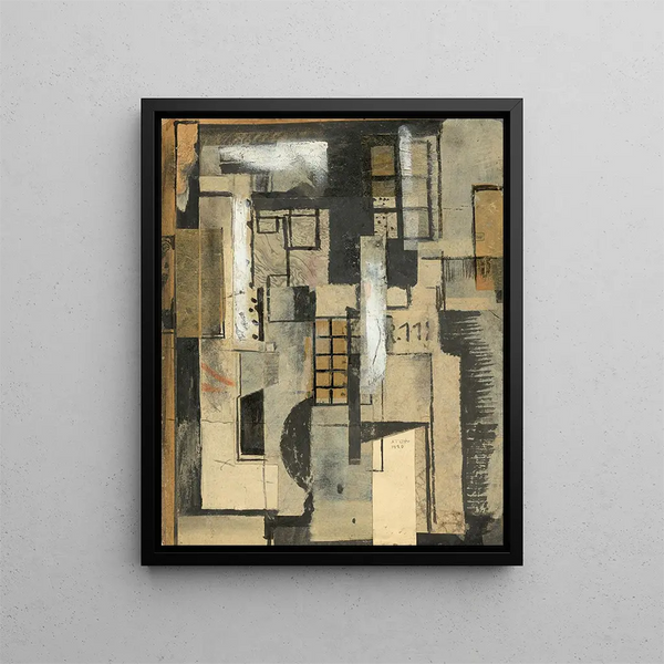 Hfe là-bas Mietskasernen - Arnold Topp — quadro incorniciato alla parete